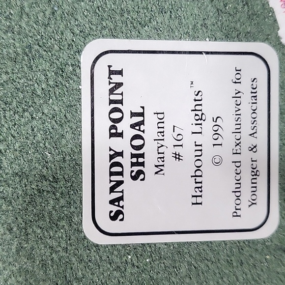 Vintage HARBOR LIGHTS LIGHTHOUSE SANDY POINT SHOAL MARYLAND# 167 - Picture 10 of 11